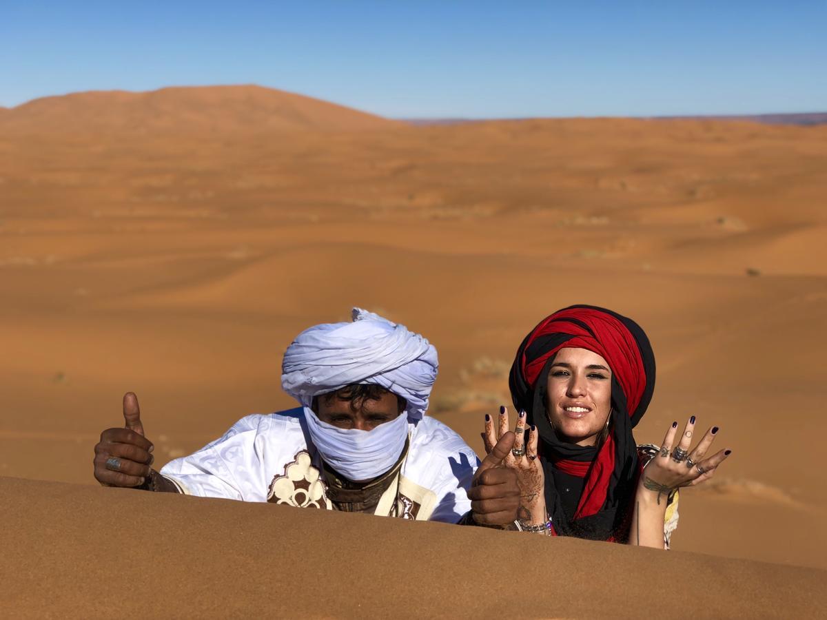 Luxury Maktoub Hotell Merzouga Exteriör bild