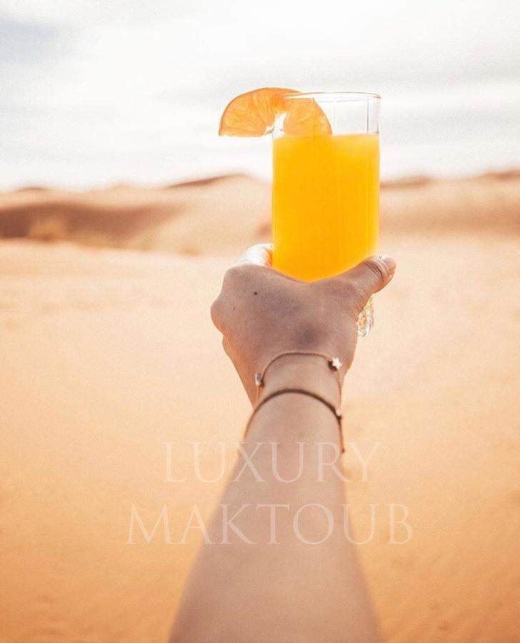 Luxury Maktoub Hotell Merzouga Exteriör bild