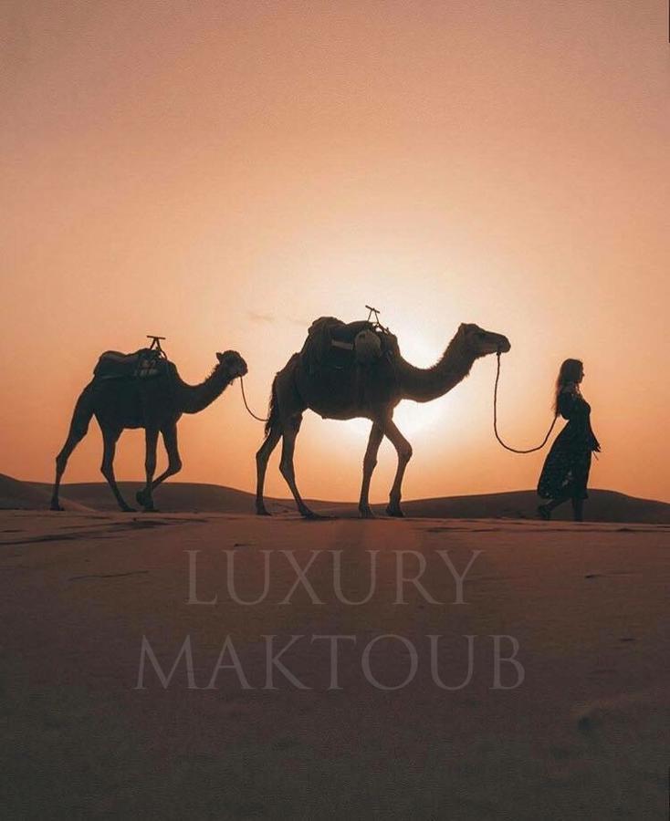 Luxury Maktoub Hotell Merzouga Exteriör bild