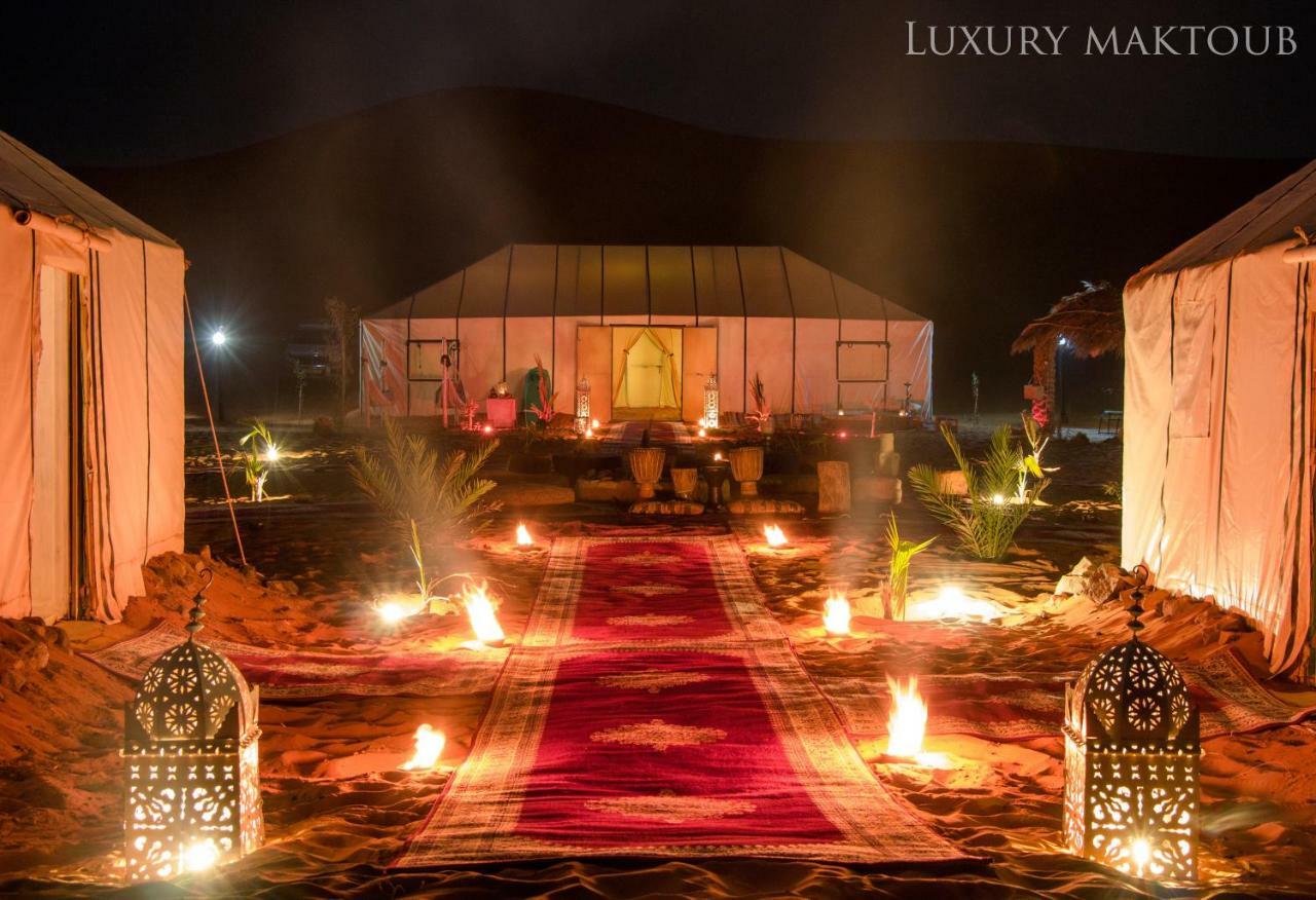 Luxury Maktoub Hotell Merzouga Exteriör bild